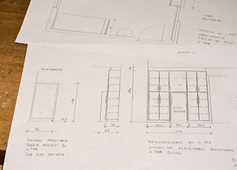 Tischlerei Kuhlmann-Skizze zur Planung